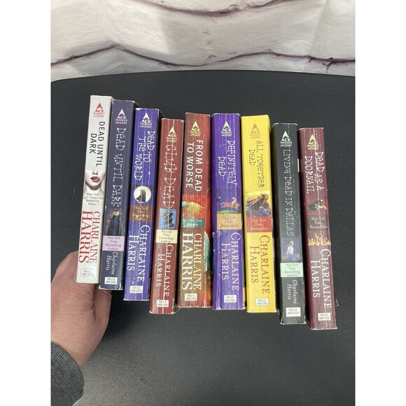 Charlaine Harris Box Set Lot of 9 SOOKIE STACKHOUSE True Blood Book series! - Picture 1 of 11